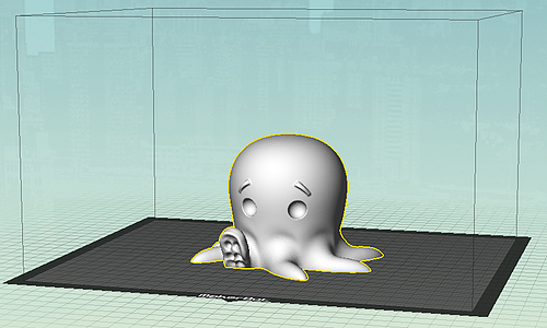 The "Cute Octopus" from Makerbot.