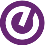 stylized purple e representing the Ellucian logo